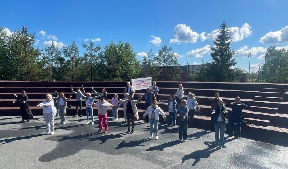 Акции “Сердечный маршрут-маршрут здоровья"